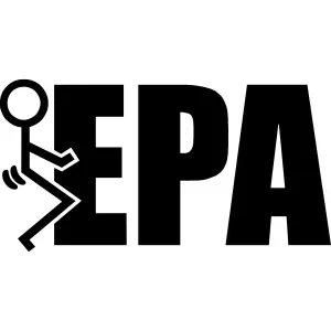 Fuck the epa dekaler stickers klistermärken