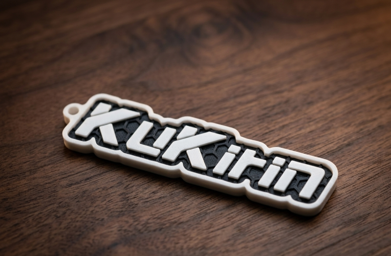 Kukirin nyckelring nyckelhänge 3d