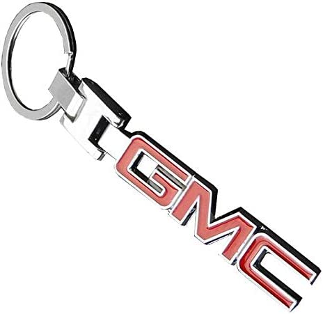GMC logo nyckelring nyckelhänge
