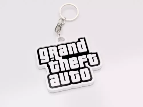 Grand theft auto gta nyckelring nyckelhänge