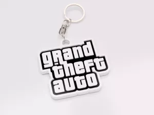 Grand theft auto gta nyckelring nyckelhänge