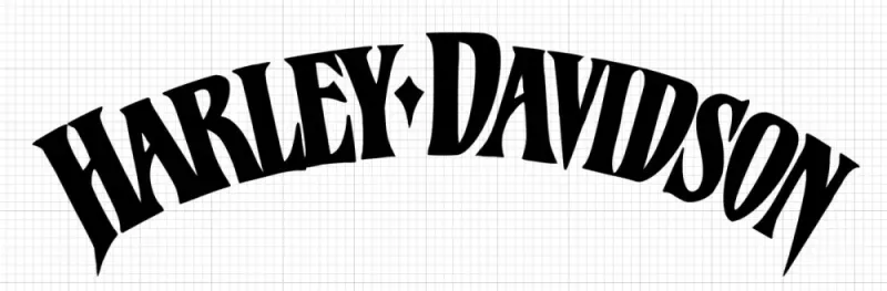 Harley Davidson dekaler 2st sticker dekal