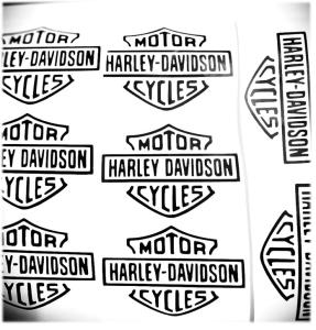 Harley Davidson 2st dekaler stickers