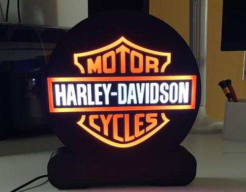 Harley Davidson LED belysning lampa