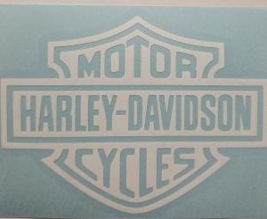 Harley Davidson logo dekal stickers