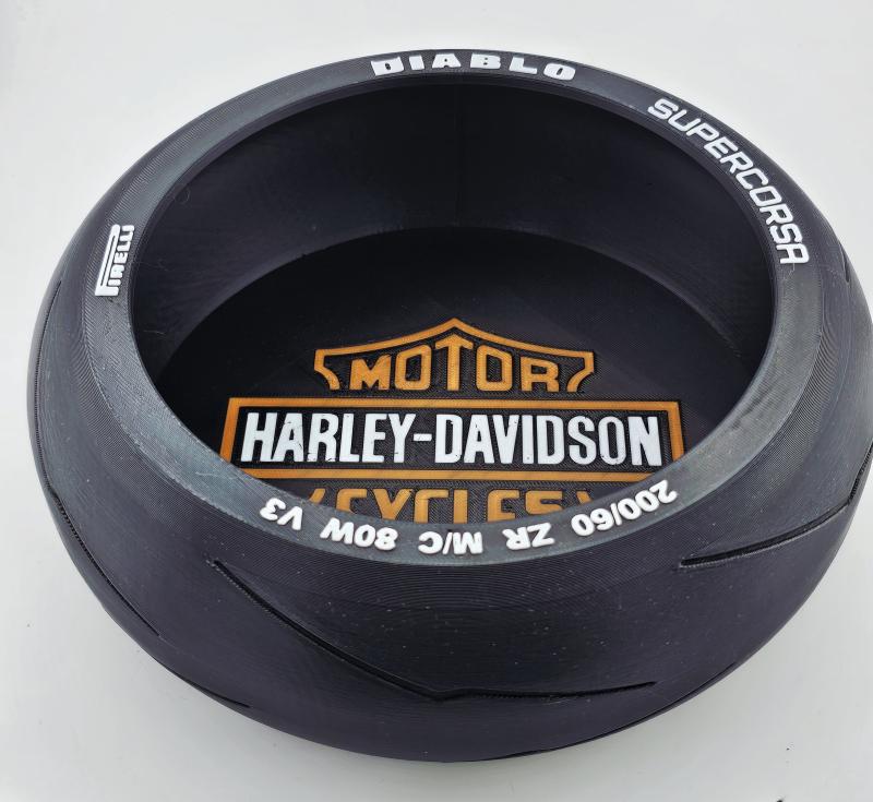 Harley Davidson logotyp förvaringsbox