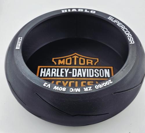 Harley Davidson logotyp förvaringsbox