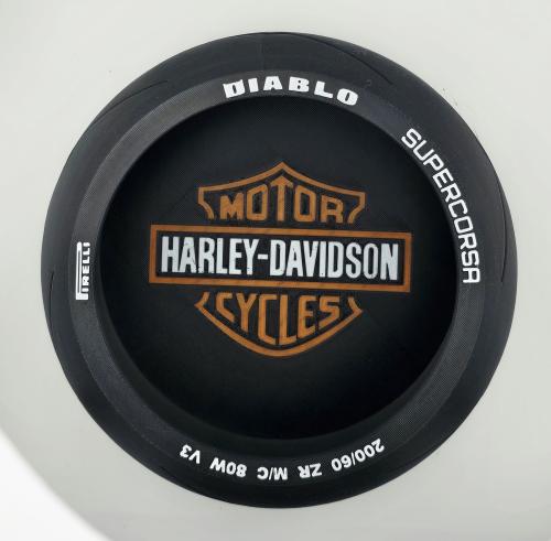 Harley Davidson logotyp förvaringsbox
