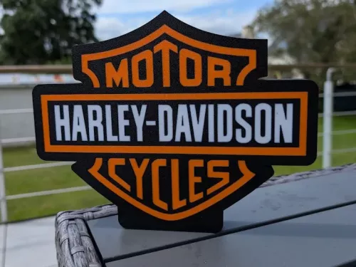 Harley Davidson nattlampa nattbelysning