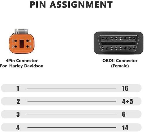 harley davison mc adapter