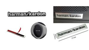 Harman Kardon emblem till högtalarna