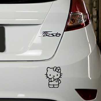 hello kitty dekal stickers