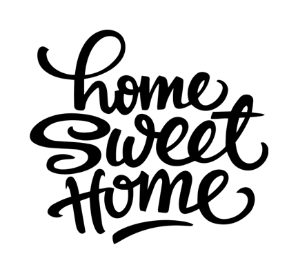 Home sweet home dekaler stickers