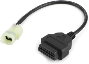 Honda 4 och 6 Pin till obd2 kabel adapter