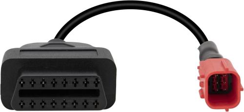 honda 6 pin kontakt till obd2 adapter