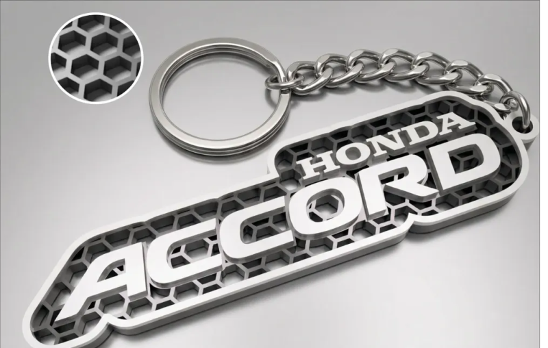 Honda Accord nyckelring nyckelhänge 3d