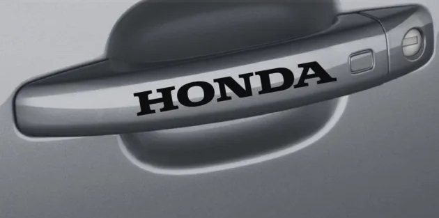 Honda dekal 4st dekaler till dörrhandtag