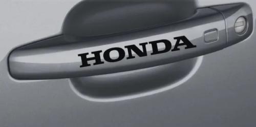 honda dörrhantags dekaler stickers