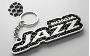 Honda Jazz nyckelring nyckelhänge 3d