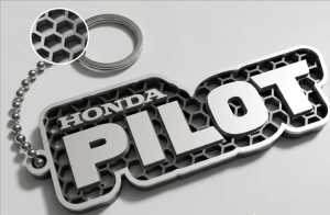 Honda Pilot nyckelring nyckelhänge 3d design