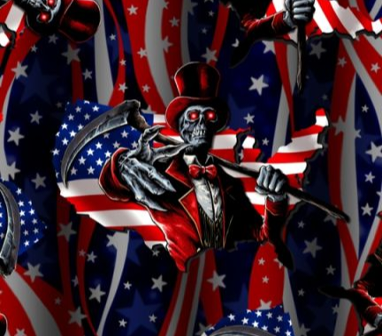 Hydro dipping film döskalle usa motiv