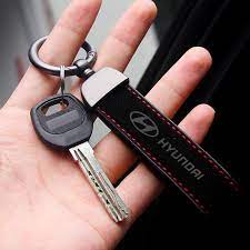 Hyundai nyckelring alcantara nyckelstrap