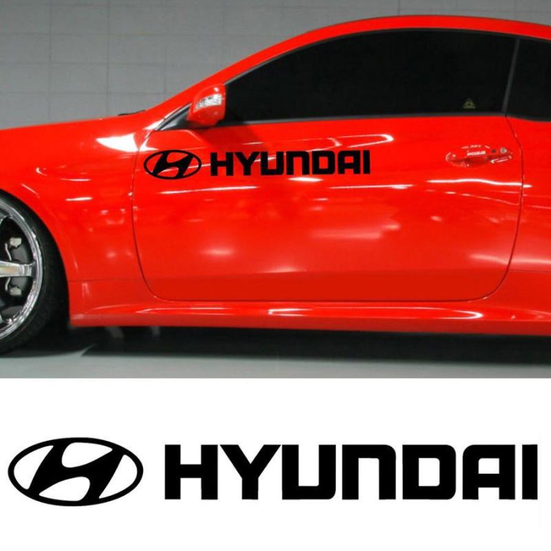 Hyundai dörr dekaler sticker till bilen