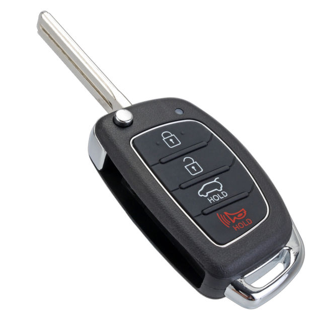 Hyundai IX35, i20 nyckelskal fjärrnyckel 4 knappar