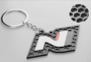 Hyundai N-Line nyckelring 3d design