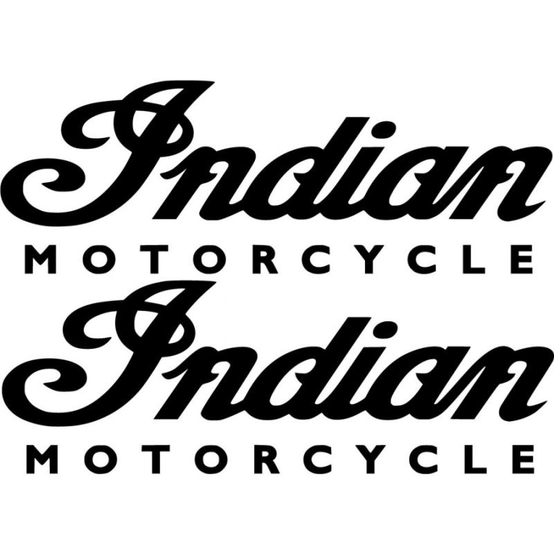 Indian Motorcycle dekaler 2 st sticker