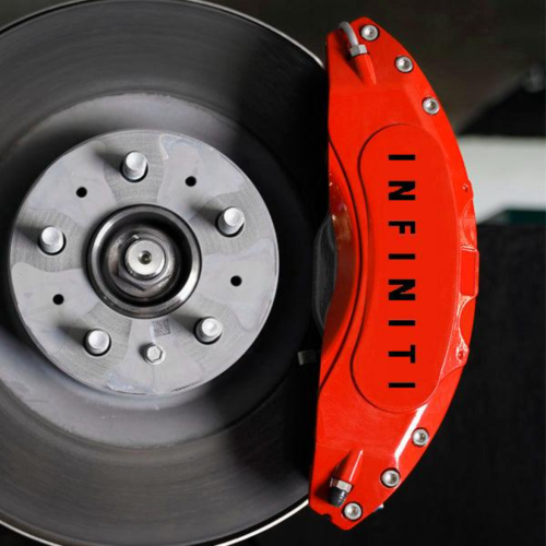 infiniti dekal till bromsarna