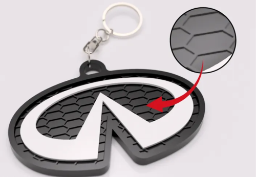 Infiniti logo nyckelring nyckelhänge 3D