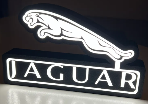 Jaguar nattlampa perfekt till garaget
