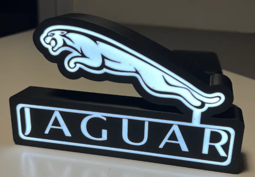 Jaguar nattlampa perfekt till garaget