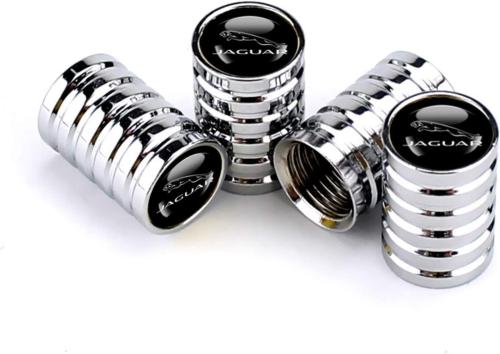 jaguar logo ventilhattar i silver färg