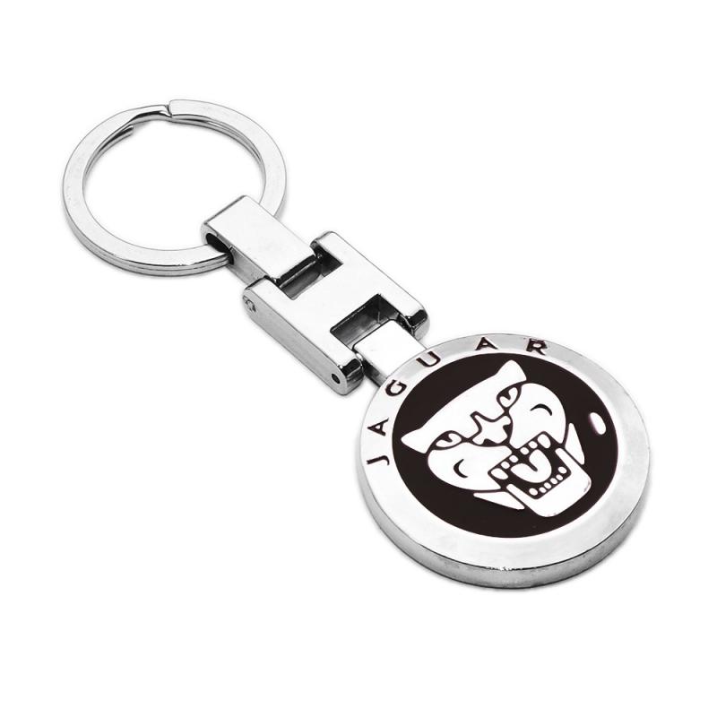 Jaguar logo rund nyckelring nyckelhänge