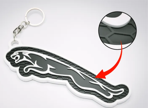 Jaguar logo nyckelring nyckelhänge