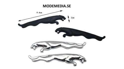jaguar styling emblem till skärmar