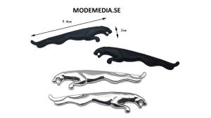 jaguar styling emblem till skärmar