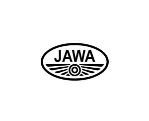 Jawa logo dekaler 2st stickers klistermärke