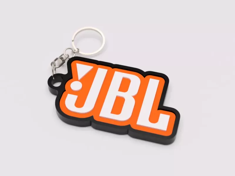 JBL logo nyckelring nyckelhänge 3d