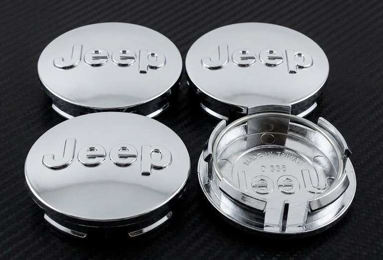 JEEP Centrumkåpor / Navkåpor – 56 mm & 63 mm OEM