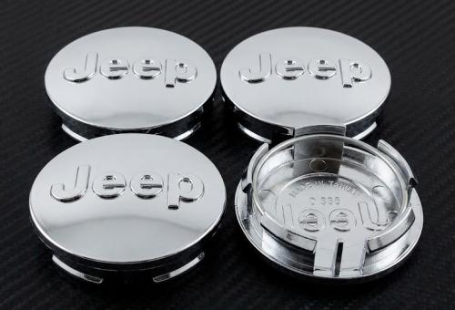JEEP Centrumkåpor / Navkåpor – 56 mm & 63 mm OEM