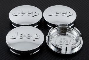 JEEP Centrumkåpor / Navkåpor – 56 mm & 63 mm OEM