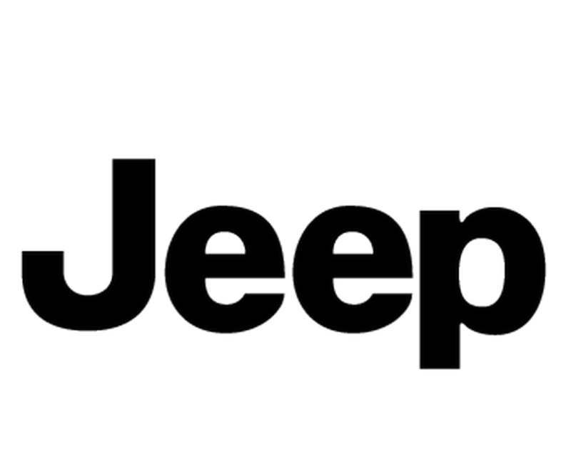 Jeep logo dekaler sticker till bilen 2st