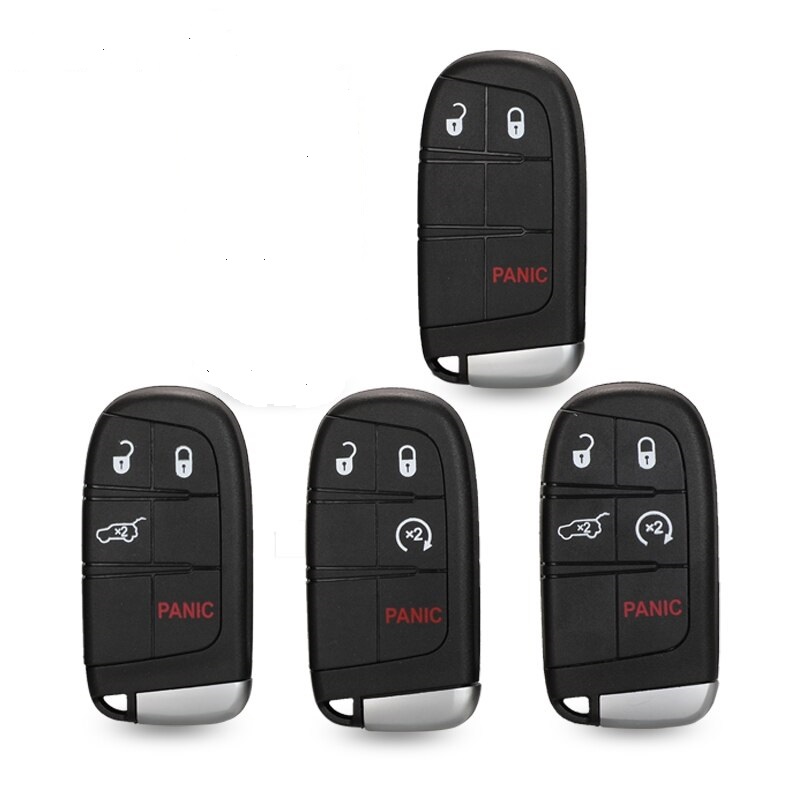 jinyuqin funda de llave inteligente para coche 2 3 4 5btn para jeep grand cherokee dodg