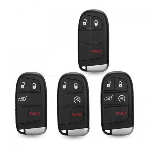 jinyuqin funda de llave inteligente para coche 2 3 4 5btn para jeep grand cherokee dodg