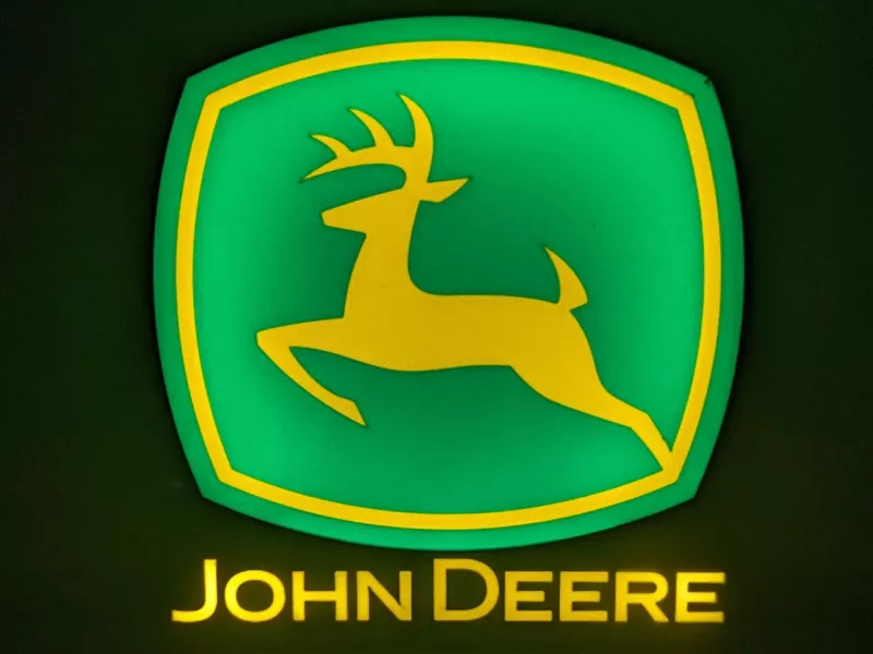 John Deere nattlampa natt lampa till garaget