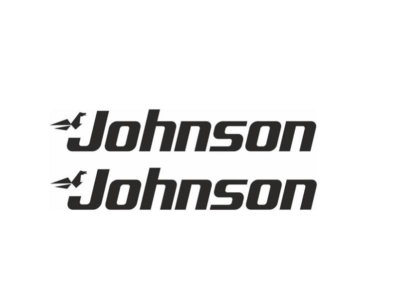 Johnson dekal sticker 2st dekaler till båten