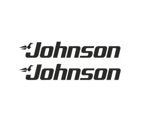Johnson dekal sticker 2st dekaler till båten